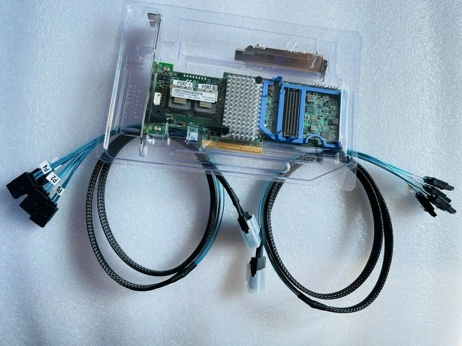 Description Picture 2 of itemM5110 8Port 6Gbps PCI-e SAS/SATA IT MODE FW:P20 LSI 9207-8I +2*SFF8087 SATA