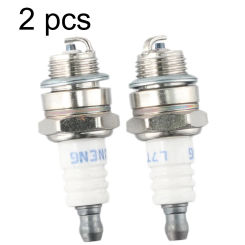 2pcs CJ8 Spark Plug For Gasoline Chainsaw Brush Cutter L6RTC L7RTC L8RTC L8RTF Gasolina Chainsaws Spare Parts Garden Tools