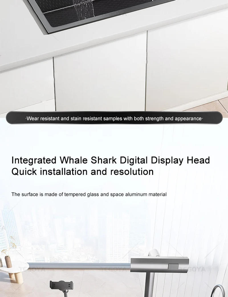 Description Picture 3 of itemWaterfall Kitchen Sink  Single-Slot with intelligent Mobile phone holder Stainless Steel Pull-Out Faucet,Smart Honeycomb embosse