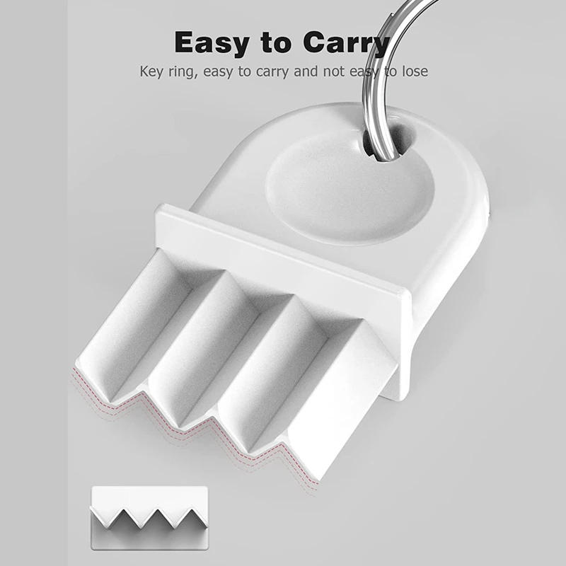 Description Picture 6 of item10-Pack Paper Towel Dispenser Key, Toilet Paper Dispenser Key Universal Replacement Key Paper Roll Tools