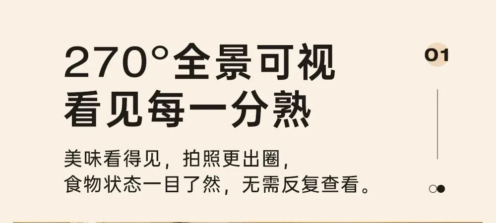 Description Picture 4 of itemHigh-grade air fryer household non-stick liner 6L large-capacity visual oven