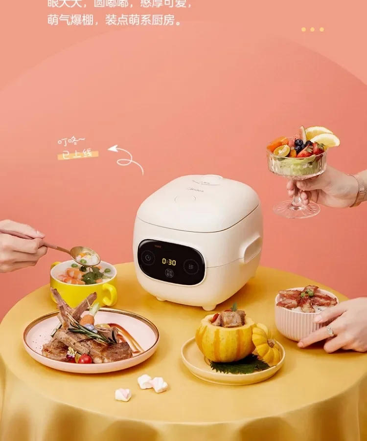 Description Picture 5 of item220V Household Mini Rice Cooker for 1-2 People, Multi-functional Small Electric Cooker, Compact Size, Easy to Use ALC