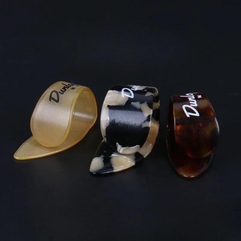 Description Picture 3 of item1pcsWhite Plastic Thumb Pick Plectrum Mediator Guitar Parts Acoustic Stand Electric GuitarGuitar Amplifier