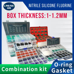 Boxcs1mm Boxcs1.2mm boxed nitrile silicone fluorine rubber repair kit sealing waterproof combination kit gasket o-ring faucet