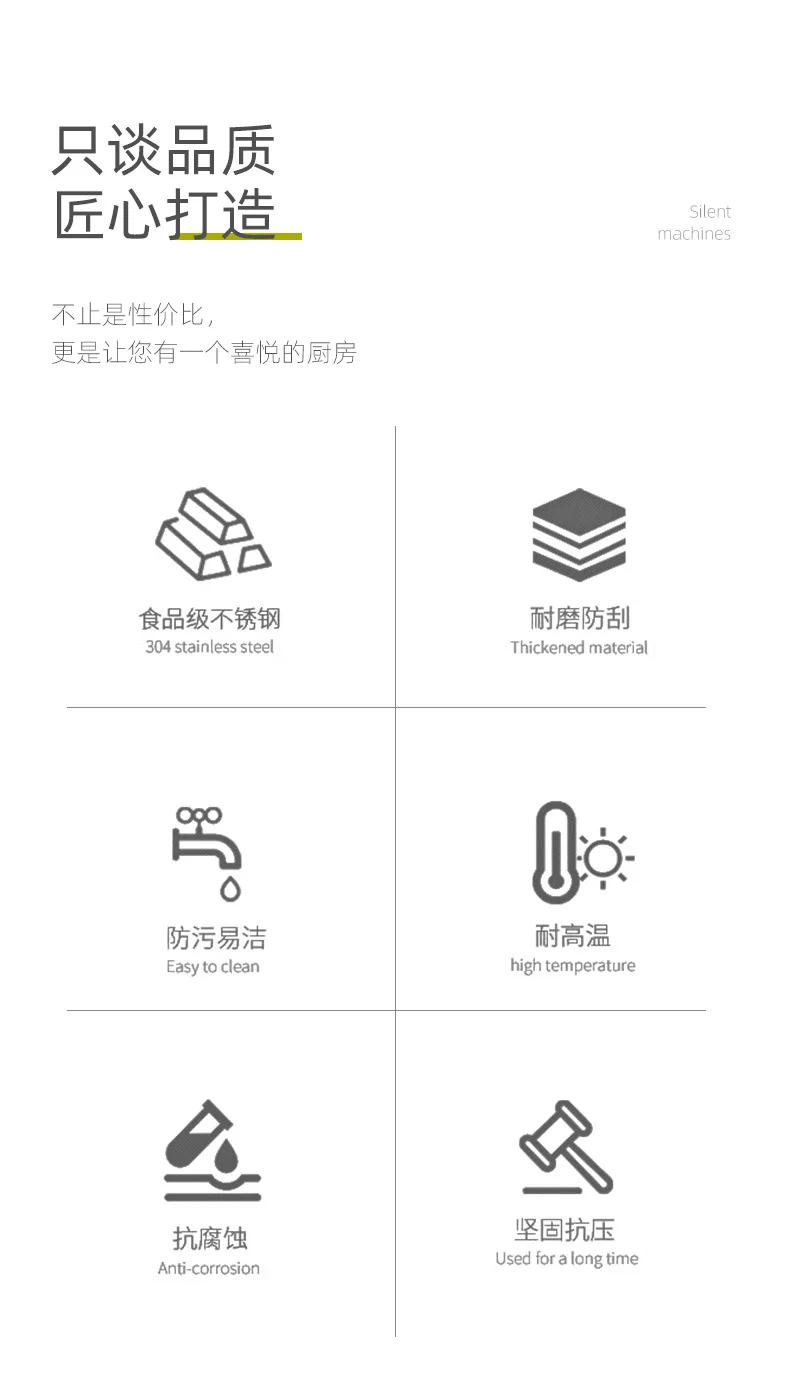 Description Picture 5 of itemNano Kitchen Sink Double Sink Thickened 304 Stainless Steel Black Household Vegetable Basin Manual Dishwashing Single Basin Sink