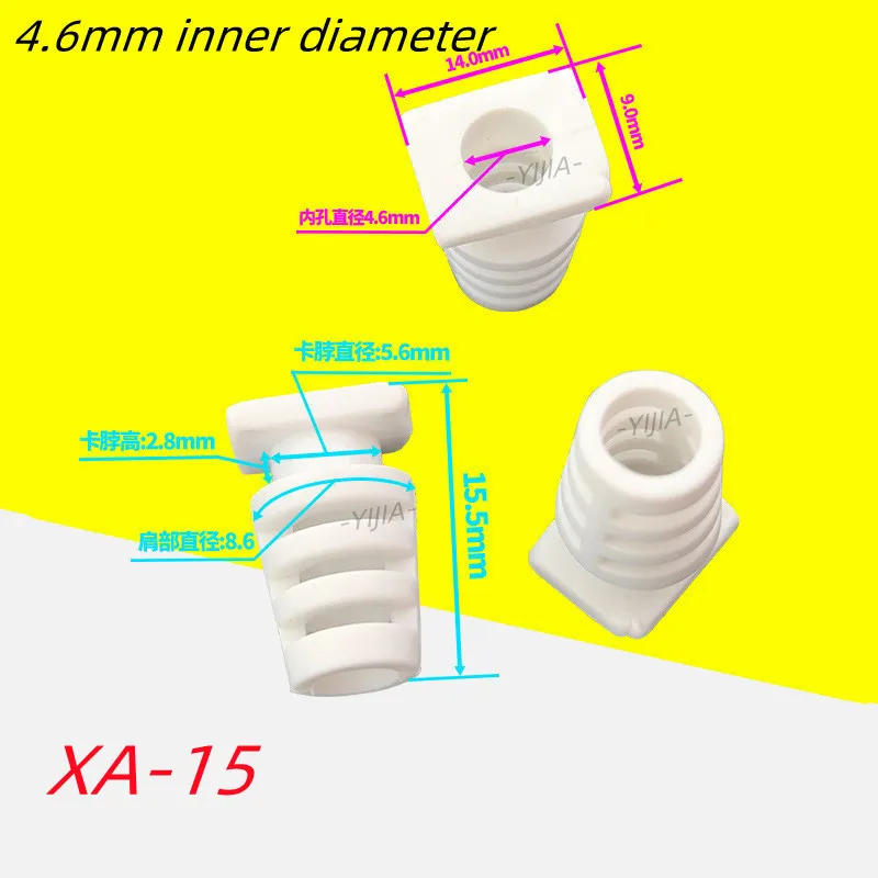 Description Picture 4 of item10pcs Cable Gland Connector Rubber Strain Relief Cord Boot Protector 4.6/5.2/6mm Wire Cable Sleeve Cellphone Charger Power Tool