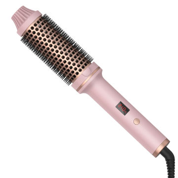 Hot Air Brush Styler and Volumizer Hair Straightener Curler Comb Roller One Step Hair Dryer Electric Ion Blow Dryer Brush