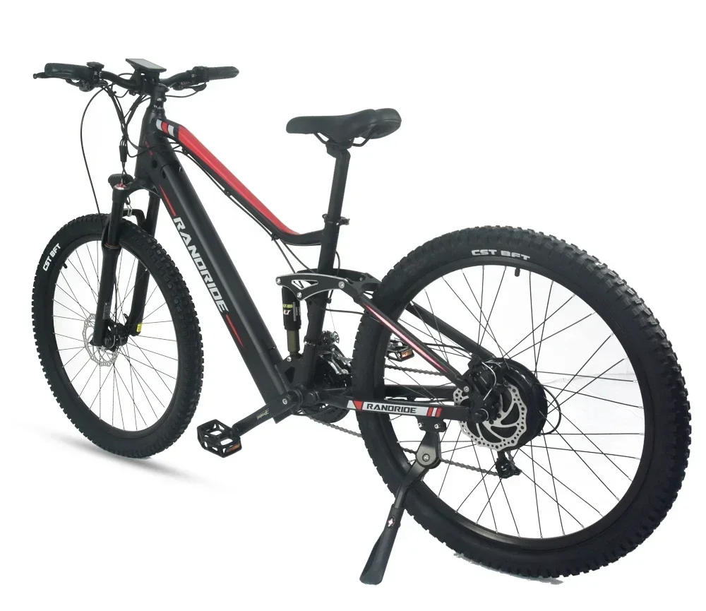 Description Picture 4 of itemYS90 1000W  Mountainbike 48V 13.6AH Lithium-Batterie Elektro Fahrrad Erwachsene 27,5 Inch city Ebike Mit Voller suspension Bike