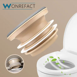 Toilet Flange Seal Ring Odor Leakage Protection Silicone Toilet Seal Ring Universal Toilet Seal Kit Quick Installation