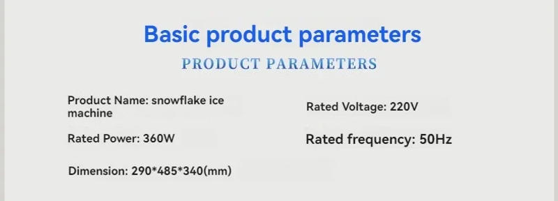 Description Picture 6 of itemZB-XBJ160F 220KG/Day Korean Snowflake Ice Machine Snow Ice Shaver Machine With Water Dispenser Ice Bingsu Machine