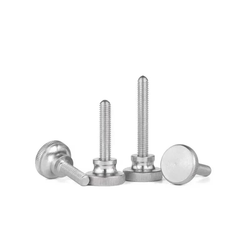 Description Picture 5 of item304 Stainless Steel High Head Knurled Hand Screw GB834 M2M3M4M5M6M8