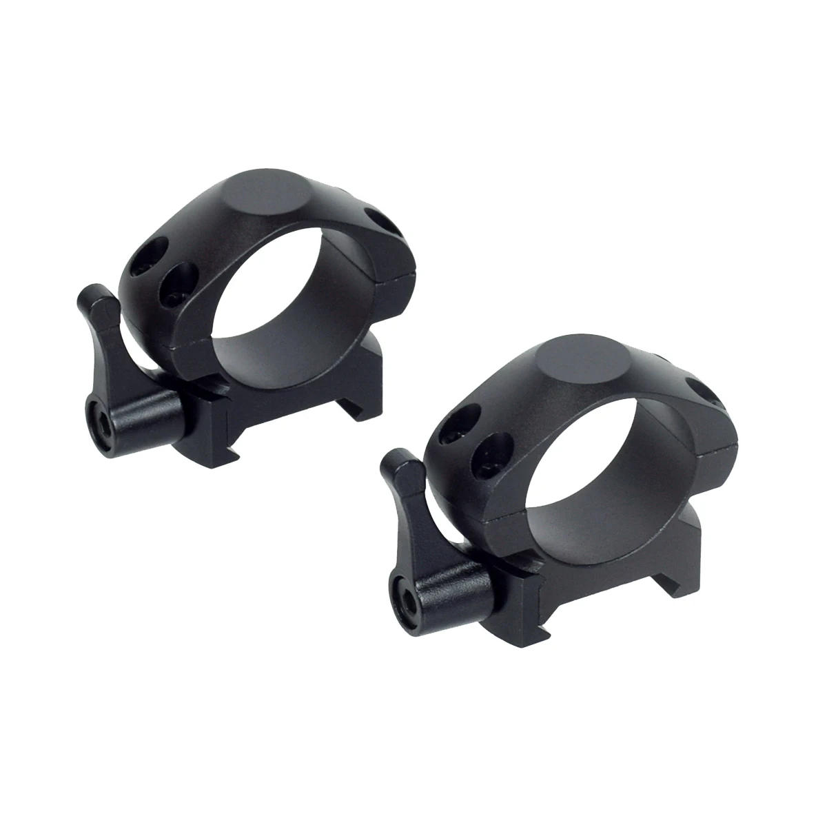 Description Picture 3 of item2PCS Hunting Scope Ring Mounts For 20mm Picatinny Rail Optics Scope Pipe Dia 25.4mm 30mm Laser Flashlight Torch Mount Adapter