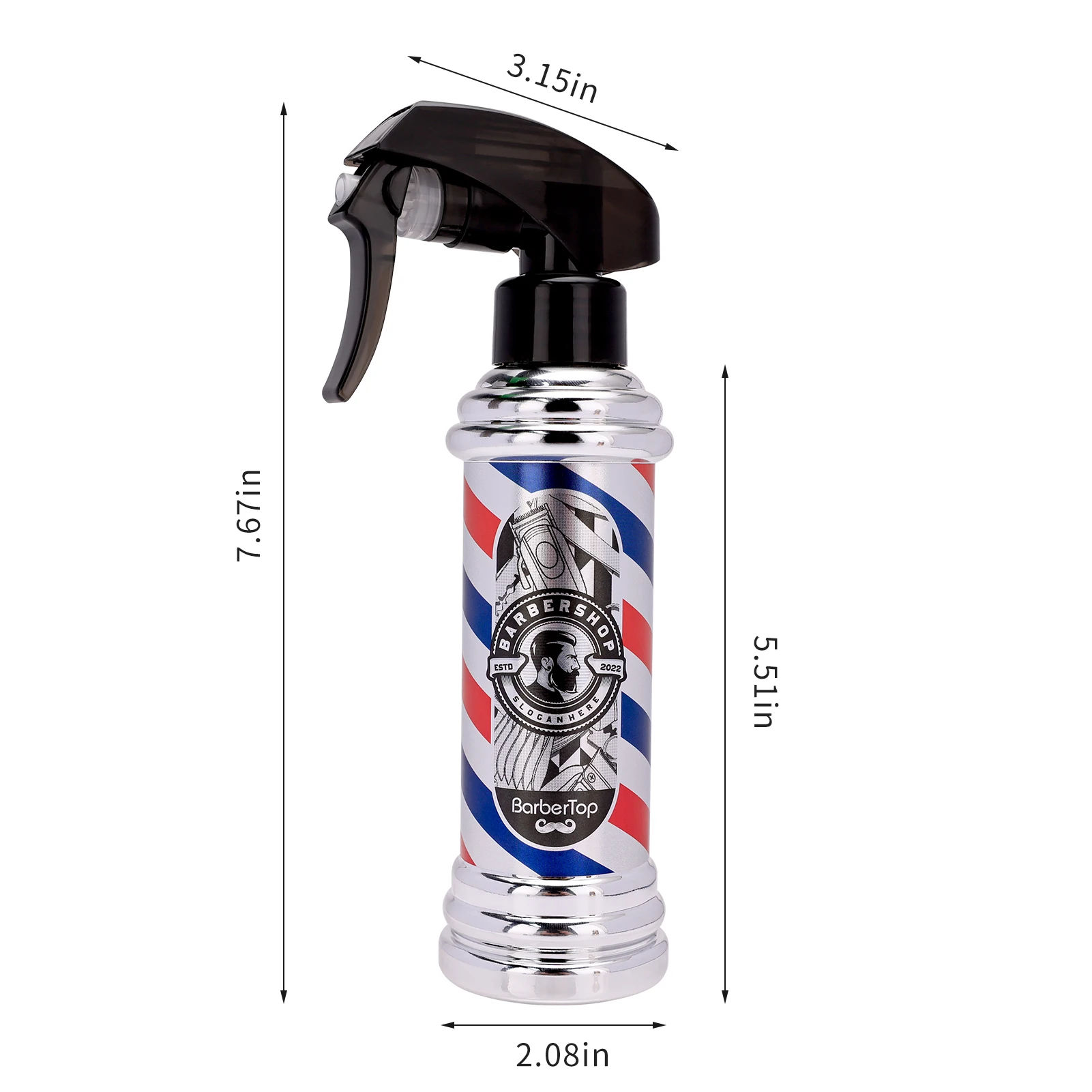 Retro Hairdressing Spray Bottle