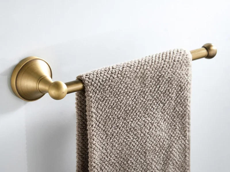 Description Picture 3 of itemBathroom Accessories Antique Brass Wall Mounted Toilet Paper Holder Towel Ring Robe Coat Hook Bathroom Hardware Set