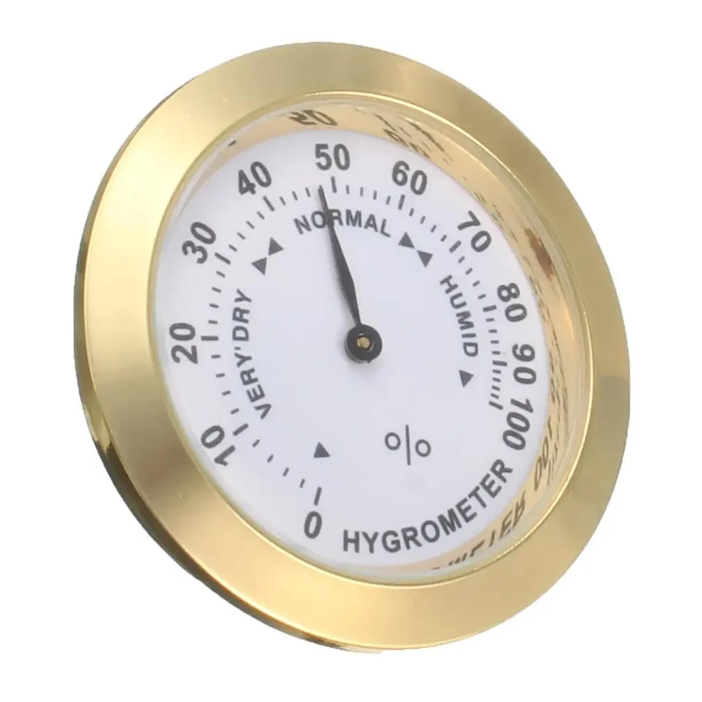 Description Picture 5 of itemMini Cigar Hygrometer Moisture Meters Cigar Accessories Tobacco Pointer Hygrometer For Humidor Smoking Humidity Sensitive Gaug