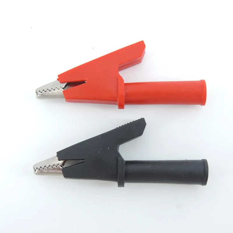 Description Picture 6 of itemCrocodile Alligator Clips With 4mm Socket Banana Jack Test Clamp Wire Clip terminal 30A 2000V