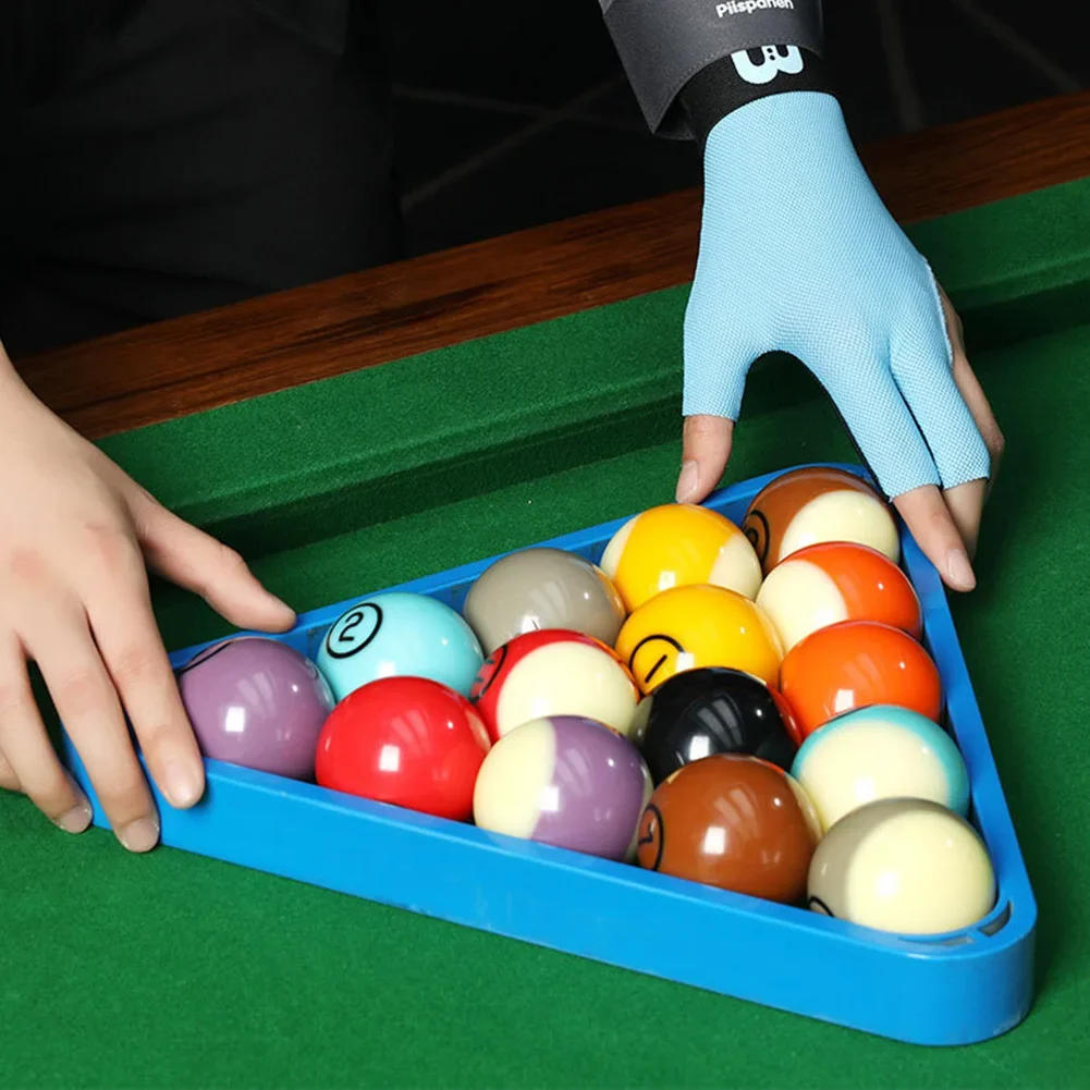 Description Picture 5 of item1Pc Billiards Glove Left Hand Three Finger Snooker Billiard Glove Non Slip Elasticity Billiard Training Gloves Accessories