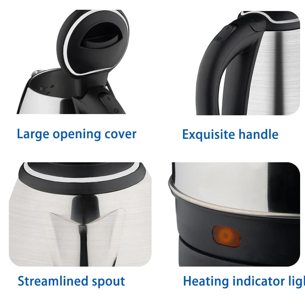 Description Picture 4 of itemPortable Hot Water Boiler Electric Thermal Kettle Drink Warmer Cup Water Heating Boiling Heater Jug Coffee Tea Maker Pot Machine