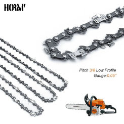 3pcs 20 inch 76 Drive Link Chainsaw Saw Chain Blade Wood Cutting Parts 62CC 0.325 Model Smooth Mill Chains Garden Power Tool