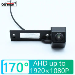 AHD 1920x1080P Car Camera For Volkswagen Golf Plus Caddy MK3 Passat Jetta mk5 2005~2010 Bracket License Plate Light Night Vision