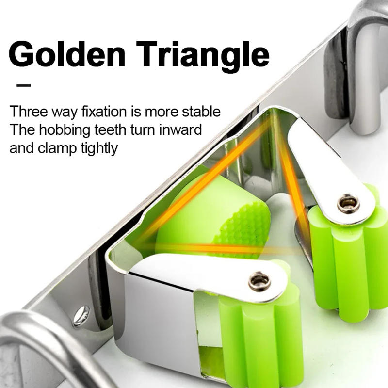 Description Picture 4 of itemBroom Hook Holder Wall Mount Mop Organizer Holder Stainless Steel Storage Hook Kitchen Bathroom Organization Accessories