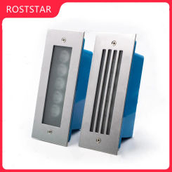 IP67 5W 170x70mm Waterproof Wall Light Underground Led Step Stair Outdoor Footlight Recessed Corner Exterior Garden Yard Lamp