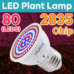 LED Plant Grow Light Bulb E27 Full Spectrum GU10 Hydroponic B22 Seeding Cultivation Lamp MR16 Succulent E14 Growth Lighting 220V