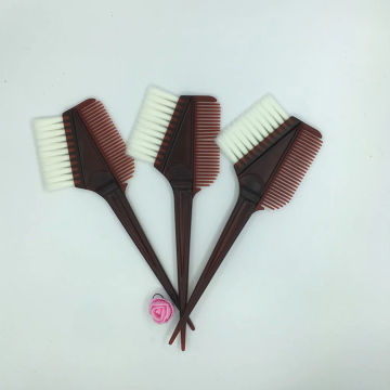 5/10Pcs Coffee Hair Coloring Kit DIY Hair Dye Bowl Hair Dye Comb Brush Dye Hair Tool for Barber Hairdresser