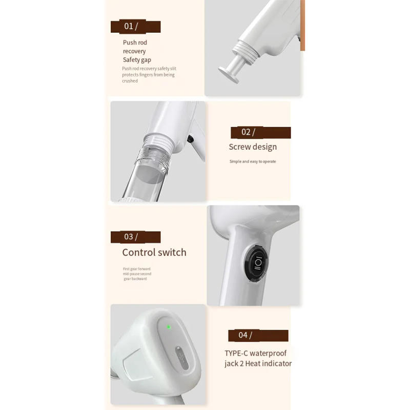 Description Picture 4 of itemHandheld Noodle Machine Intelligent Dough Press Rolling Small Food Kitchen Household  Electric Cordless Pasta Maker 5 Pasta Shap