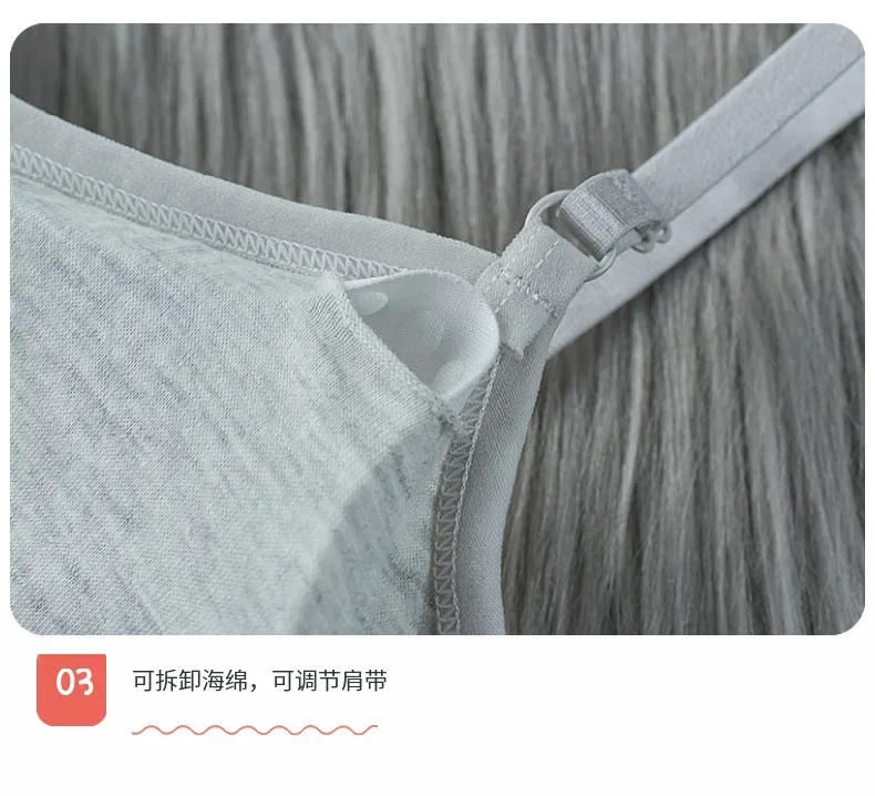 Description Picture 3 of item8-16 Years Kids Bras Young Girls Underwear Teenage Training Bras Women Cotton Kids Brassiere Tube Tops Girl's Sport Bras