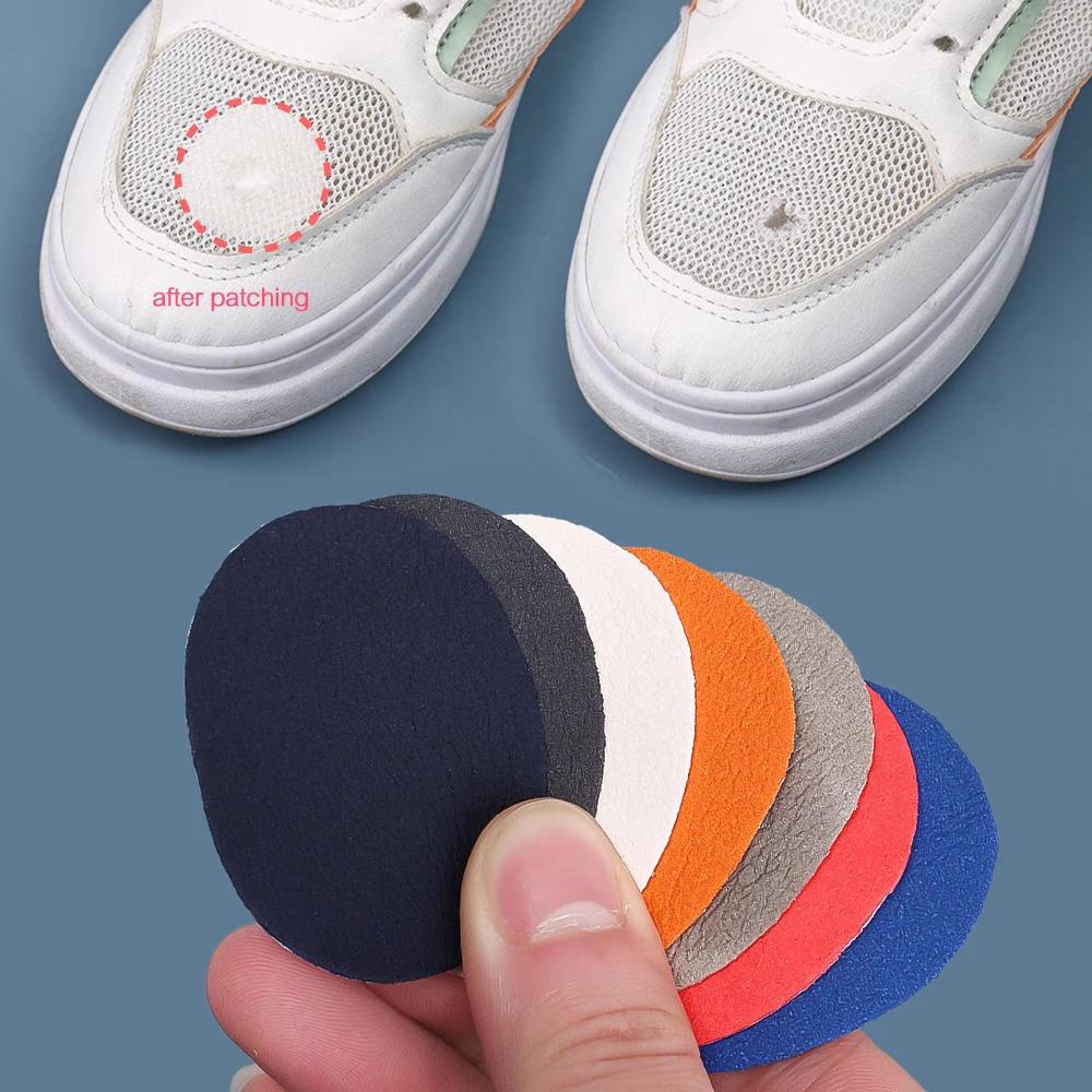 Description Picture 3 of itemShoe Patch Vamp Repair Sticker Subsidy Sticky Shoes Insoles Heel Protector Heel Hole Repair Lined Anti-Wear Heel Foot Care Tool