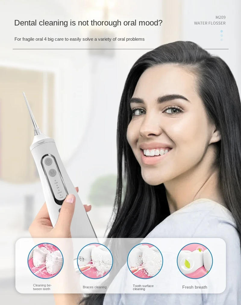 Description Picture 4 of itemHot-selling convenient tooth flusher household electric tooth scrubber to remove calculus water dental floss dental tools tooth