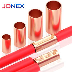 100PCS GT Copper Terminal Connectors Electrical Wire Cable Crimp Connecting Tubular Ferrules or for Lugs Have Heat Shrink Tubing