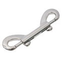 5PCS Eye Bolt Snap Hook 316 Stainless Steel Quick Draw Link Carabiner B-Shape Spring Hook for Diving/Dog Leash