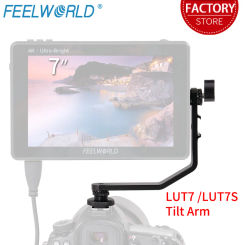 Tilt Arm for FEELWORLD LUT7 LUT7S 7 Inch 4K HDMI On Camera Field Monitor Mount on DSLR Stabilizer Gimbal Crane Rig