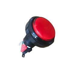 1pc Red Switch Button Plastic Manual Point Contact Kitchen Fryer Igniter Starter Ignition Coil Controller