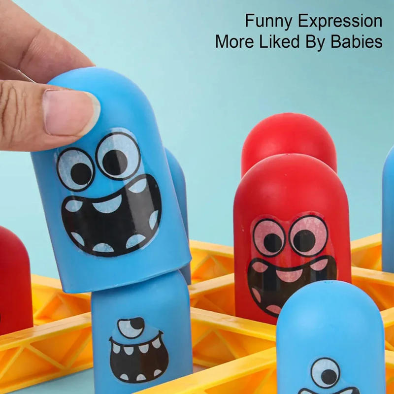 Description Picture 6 of itemFunny Table Board Games Tic Tac Toe Intellectual Big Eating Small Chess Interactive Multiplayer Party Games Toys for Kids Adult