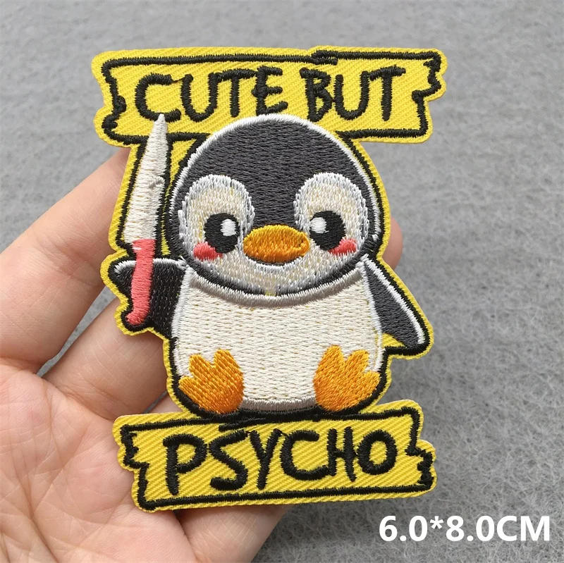 Description Picture 6 of itemCartoon Animal Embroidered Patches For Clothing Thermoadhesive Patches Letter Patch Iron on Patches DIY Jackets Sewing Stickers