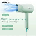 AUX High-Power Hair Dryer with Ionic Protection for Men and Women 220V