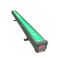 4Pcs 24*10W Waterproof Linear LED Wall Washers With DMX RGBW Outdoor Bar Light