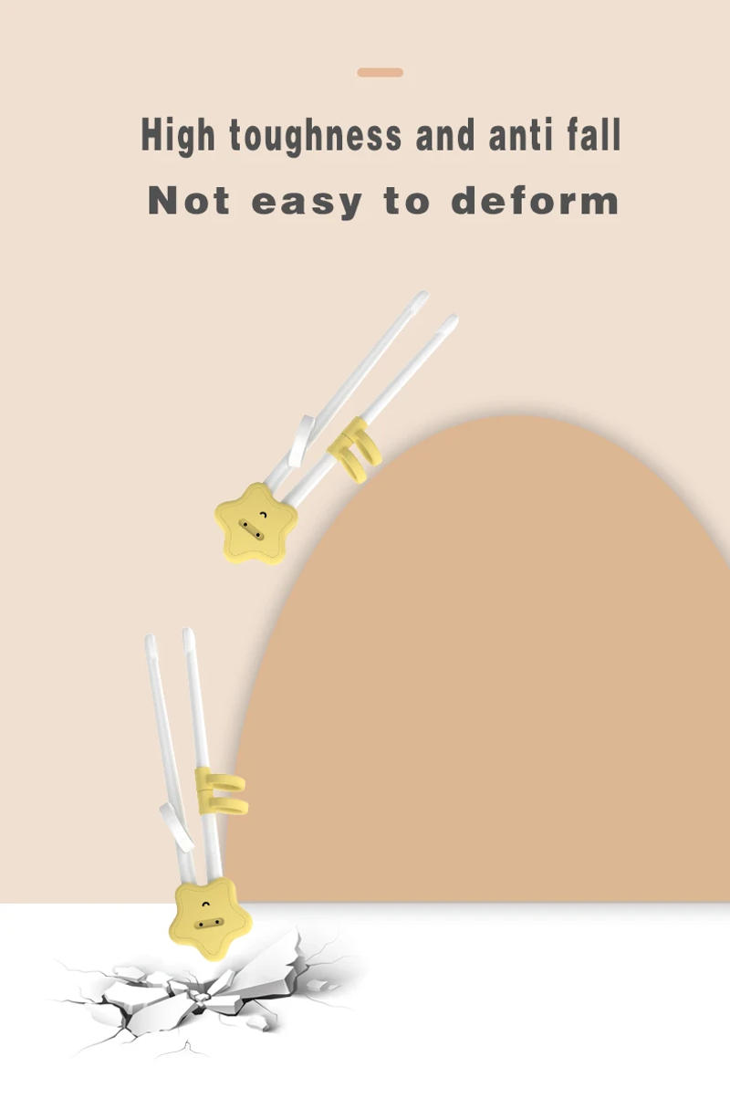 Description Picture 6 of itemCreative stereoscopic Baby Chopsticks Cartoon Design Eating Training Utensils Feeding Auxiliary Utensils Chopsticks for Toddler