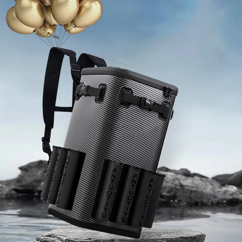 Description Picture 4 of itemLarge capacity Fishing Bucket chair fishing bag Multifunctional Fishing Bucket Rod Bait Reel Storage Bag Live Fish Box backpack