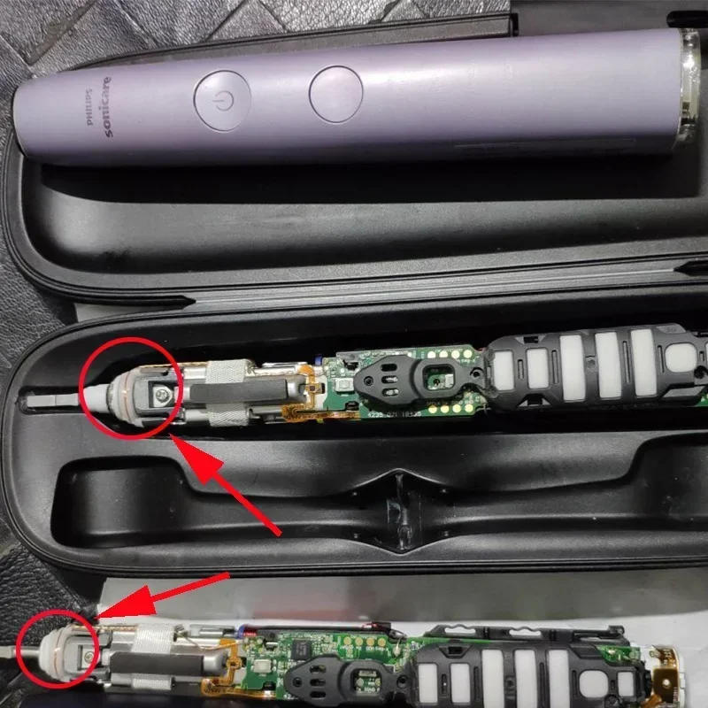 Description Picture 3 of item1/2/3Pcs For Philips Sonicare HX939/HX99 Series High End Product Electric Toothbrush Repair Parts Original Link Rod