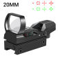 for 20mm Rail(Black)