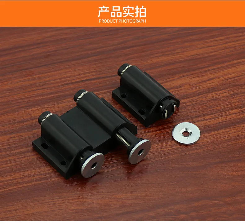 Description Picture 6 of itemBlack single door double door rebounder hidden cabinet rebounder Damper wardrobe cabinet rebounder door closer cabinet doors