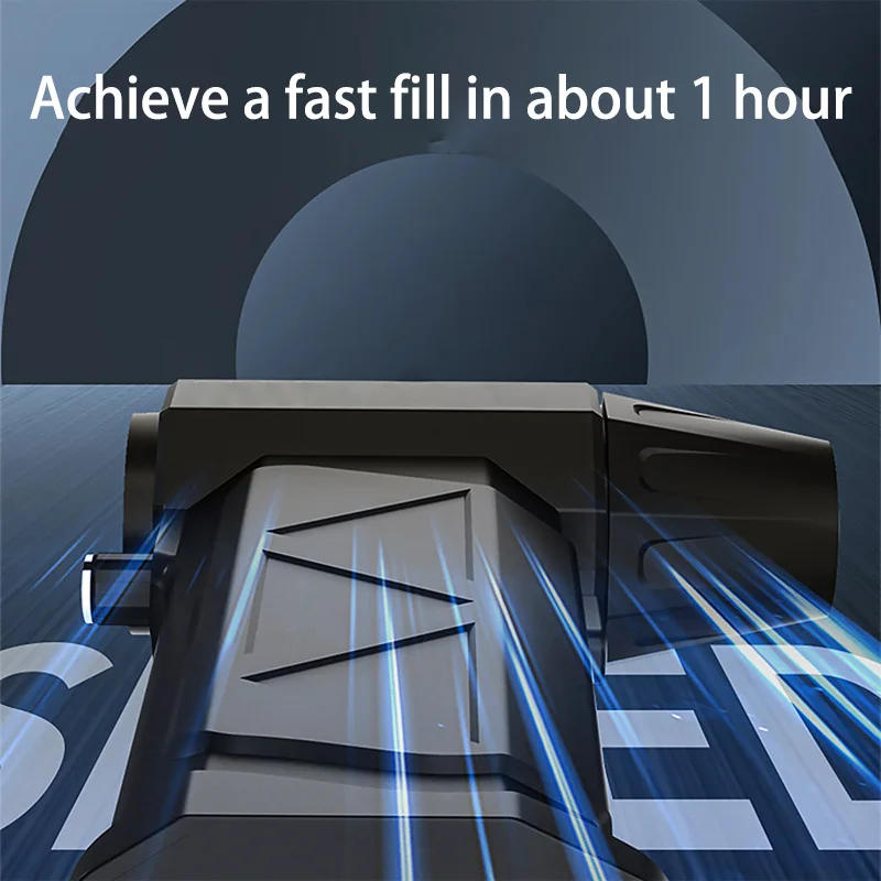 Description Picture 5 of itemIconic Brand 380000RPM Violent Fan Powerful Air Blower Vacuum Dust Cleaner Charging Strong Winds 58m/s Brushless Turbo Jet Blower Dry