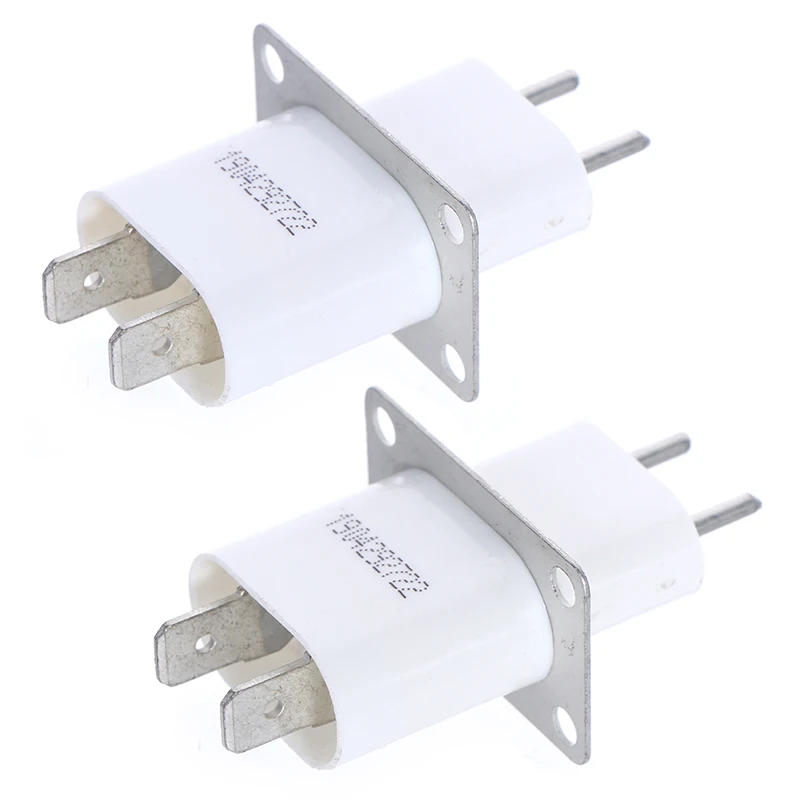Description Picture 3 of item2pcs Electronic Microwave Oven Magnetron w/ Through-core Capacitor Pin Sockets Converter Home Microwave Magnetron Sockets Pins