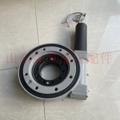 7-inch electric turntable turbine worm turntable 12V 24V rotary drive Shandong Jining high-altitude vehicle turntable