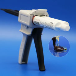 2014 5 Minutes Rapid Epoxies Adhesives Sealant Fast Tough Brown 50ML Bonding Mending Ironware china Semi-flowing Liquid AB Glue