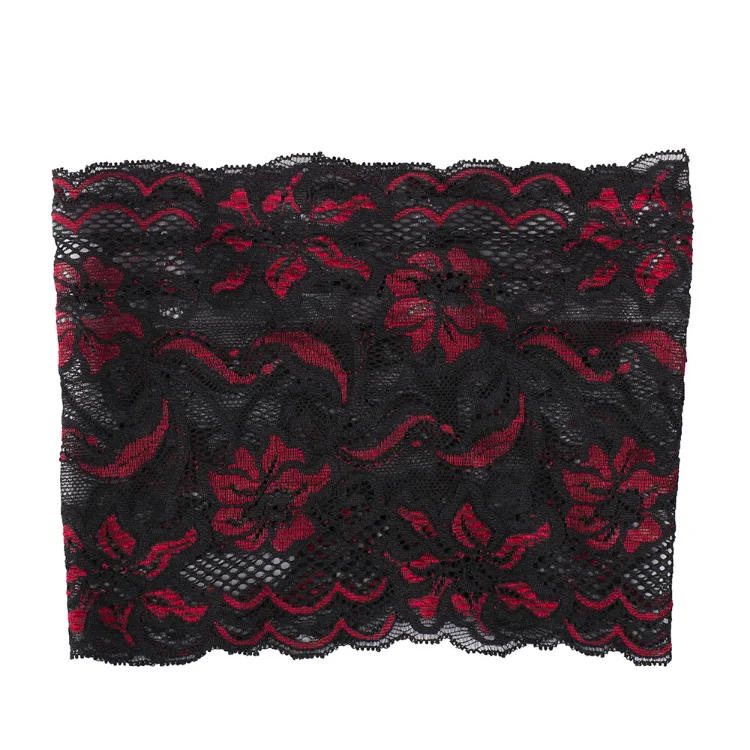 Description Picture 4 of itemElastic Thigh Anti Chafing Bands Women Sexy Lace Leg Warmer Non SlipGyaru Goth Leg Warmers Soft Lace Anti Friction Thigh Sleeves